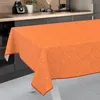 Tischdecke Wachstuch Einfarbig Rot Robust Wasserabweisend Produktbild-Vorschau 2