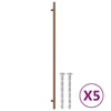 vidaXL Maniglie per mobili 5 pz. Bronzo 480 mm acciaio inox Anteprima dell’immagine prodotto 9