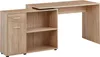 Scrivania angolare di design con scaffale Sonoma 120 x 75,5 Anteprima dell’immagine prodotto 4