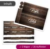 younikat Vatertag Geschenk Danke Papa und Für dich I 2x Produktbild-Vorschau 2