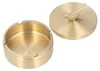 Gold Aschenbecher 4 Slots winddichte robuste Messing Produktbild-Vorschau 5