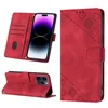 Hülle für iPhone 14 Pro Max Prägung Flip Leder Brieftasche Produktbild-Vorschau 2