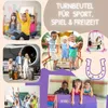 HECKBO Pferde Turnbeutel für Mädchen | Sportbeutel mit Produktbild-Vorschau 6