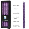 Stearin Stabkerze Set - violett Produktbild-Vorschau 6