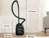 Bosch Staubsauger BGB41BA1 Serie 4 Schwarz 700 W mit Beutel Produktbild-Vorschau 11