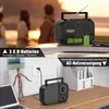 Tragbares AM/FM/SW/UKW Radio, Netz- & Batteriebetrieb, Produktbild-Vorschau 4