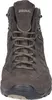 A close-up, front-facing view of a brown hiking boot. Anteprima dell’immagine prodotto