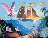 Zuty - Malen nach Zahlen - MEER, VÖGEL, FISCHE, BOOT UND Produktbild-Vorschau 1