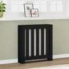 vidaXL Obloženie radiátora čierne 78x20x82 cm materiál na Náhľad obrázku produktu 2