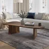 FineBuy Stolik kawowy z litego drewna Sheesham owalny 120 Podgląd zdjęcia produktu 1