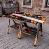 CRAFTMAKER S20 2-in-1 Arbeitstisch & Sägebock | Klappbar & Produktbild-Vorschau 17
