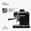 Klarstein Espresso Siebträgermaschine mit Milchaufschäumer, Produktbild-Vorschau 4
