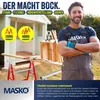 MASKO® Teleskop-Arbeitsbock Untergestell | Klappbock max. Produktbild-Vorschau 6