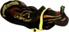 Schuhbeutel von La Sportiva; schwarz mit gelben Akzenten; geeignet für Kletterschuhe. Podgląd zdjęcia produktu