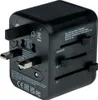 Universal-Reiseadapter UTA-02 (schwarz, 1x USB-A, 1x USB-C) Produktbild-Vorschau 8