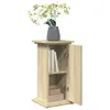 vidaXL Podstavec s úložným prostorem dub Sonoma 31x30x60 cm Náhled obrázku produktu 4