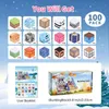 Magnetická sada kostek Minecraft 100ks + 3 figurky. Náhled obrázku produktu 3