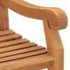 Zahradní lavice 228 cm masivní teakové dřevo Náhled obrázku produktu 5
