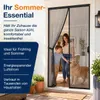 Fliegengitter Tür 92x204cm Magnetisch Insektenschutz Produktbild-Vorschau 7