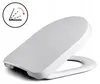 WC Sitz - Toilettensitz - Weiß - 42,5 Cm X 36,8 Cm - Produktbild-Vorschau 3