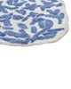 BELIANI Badematte Blau Baumwolle 60 x 90 cm Asymmetrisch Produktbild-Vorschau 7