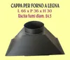 Traditionelle holzbefeuerte Ofenhaube B 71 X T 38 X H 30 - Produktbild-Vorschau 1