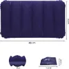 46x30 cm Aufblasbares Campingkissen Strandkissen Leichtes Produktbild-Vorschau 2