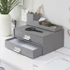 BIRGER Schubladenbox 2 Fächer - Grau Produktbild-Vorschau 2