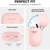 AirPods 5 Silikon Schutzhülle mit Karabiner, Soft Touch Produktbild-Vorschau 2