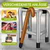 Aufblasbare Gehhilfe + Aufblasbarer Spazierstock/Gehstock - Produktbild-Vorschau 3