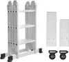A multi-purpose ladder and its accessories are displayed against a white background. Náhľad obrázku produktu