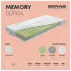 Matrac z pamäťovej peny Benab Memory Supra Matrac 90 x 200 Náhľad obrázku produktu 1