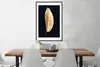 MuchoWow® MuchoWow® Gerahmtes Poster Blatt - Baum - Gold Produktbild-Vorschau 3