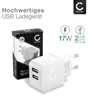 CELLONIC, USB Ladegerät – Doppel USB Netzadapter mit 2 Produktbild-Vorschau 2