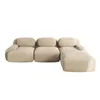Modulares rahmenloses Ecksofa aus Cordstoff, ohne Montage, Produktbild-Vorschau 4