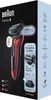 Braun Series 6 61-R1200s, Folienschaber, Schwarz, Rot, Produktbild-Vorschau 5