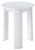 TRIO chaise de salle de bain, diamètre 33x40cm, blanc Voir les images du produit 1