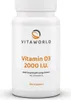 Vitaworld Vitamin D3 2000 I.U. | 100 Kapseln | hochdosiert Produktbild-Vorschau 1