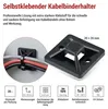 Selbstklebende Basis 20×20, schwarz, 25 Stk Anteprima dell’immagine prodotto