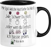 Ich Hasse Jeden Tasse Geschenk Beste Freundin Humor Produktbild-Vorschau 1