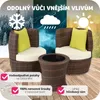 TecTake 403140, Černá, Hnědá, 2 sedadlo/sedadel, Dospělí a Náhled obrázku produktu 9