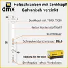 DMX - Holzschrauben Torx - Spanplattenschrauben - Schrauben Produktbild-Vorschau 2