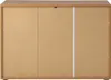 Kommode - Buche Nachbildung - B 106 cm - 3 Türen - 2 Produktbild-Vorschau 8