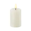 UYUNI Lighting LED Kerze PILLAR 5,8 x 10 cm ivory Produktbild-Vorschau 2