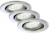 Briloner 7225-038: Juego de 3 focos LED empotrables, 3 x Vista previa de la imagen del producto 1