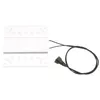 A heating element and wires on a white background. Náhľad obrázku produktu