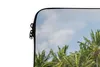 MuchoWow® Laptop Hülle 17 Zoll Laptoptasche Palme - Meer - Produktbild-Vorschau 3