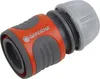 A close-up studio shot of a Gardena hose connector. Náhled obrázku produktu