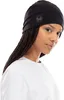 Buff Merino Lightweight Beanie Solid Black UNI Czapka Podgląd zdjęcia produktu 11