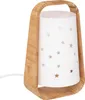 Kinderlampe aus Bambus STARDUST 26 cm, weiß Produktbild-Vorschau 1